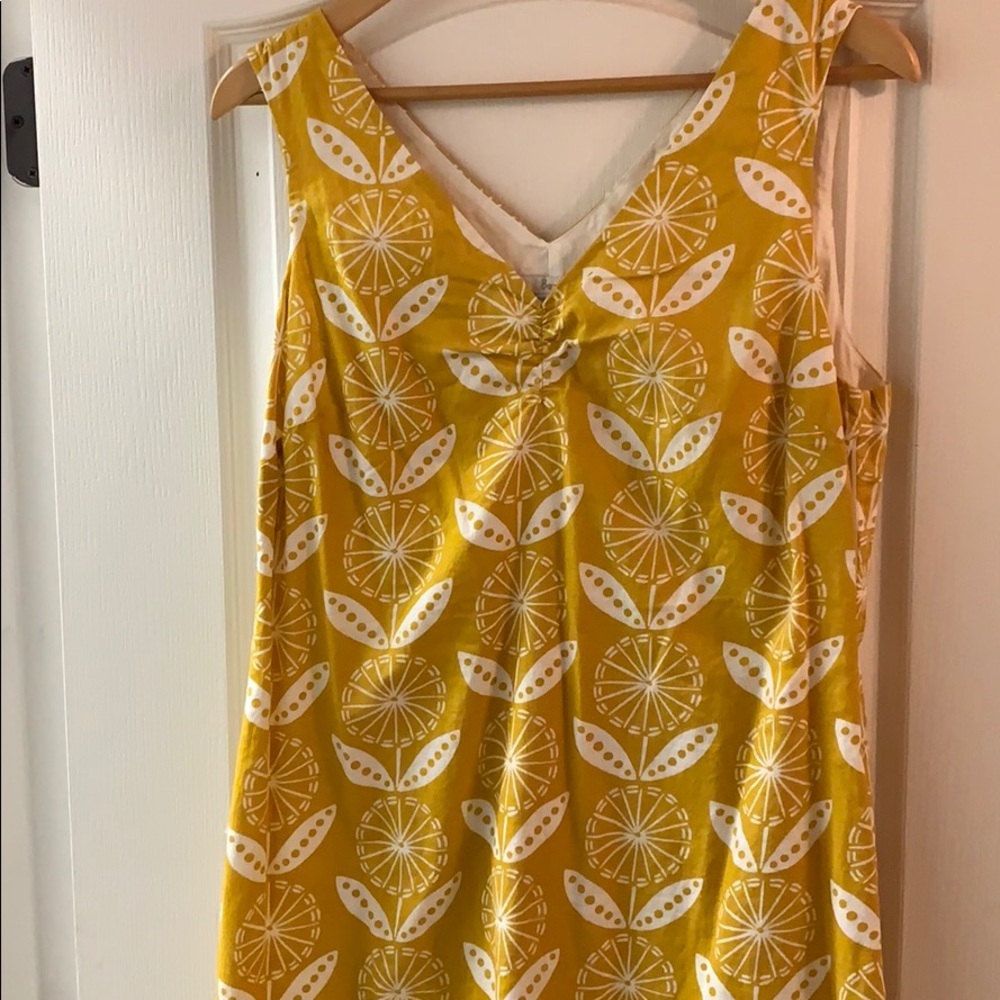 Yellow Boden Dress